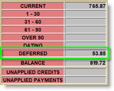 Deferred Core Billing